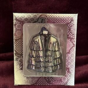 Taylor Swift KARMA JACKET Midnights Album Holiday Christmas Ornament